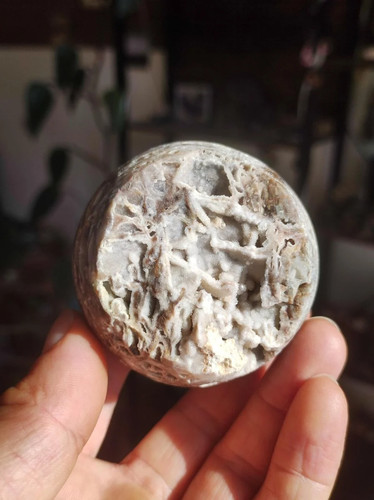 Sphalerite druzy geode - druzy,