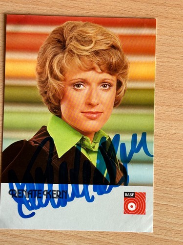 Renate kern autogrammkarte - renate,