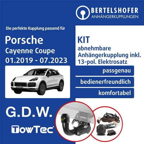 Für porsche cayenne coupe - coupe, typ