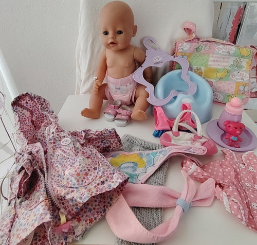 Baby born set tlg puppe - born, tlg.