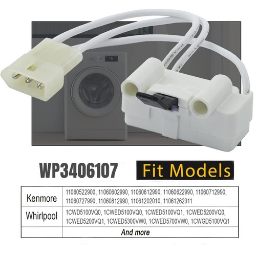 Wp3406107 dryer door switch - dryer,