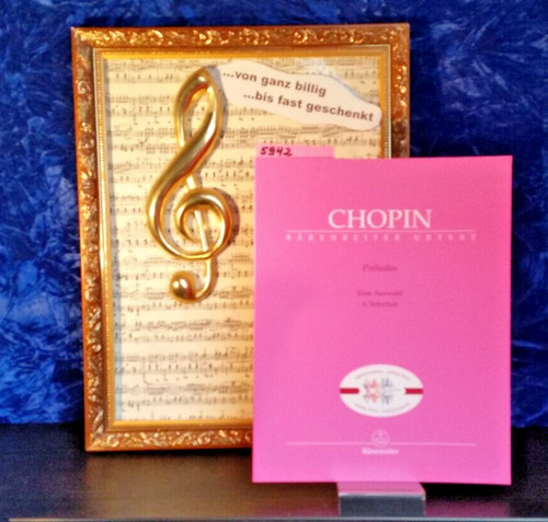 Chopin preludes eine - "preludes",,