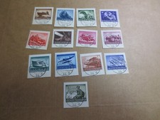 DR 1944 MNR 873-885 Wehrmacht II mit Vollstempel Dortmund 20.04.1944 je Briefst.