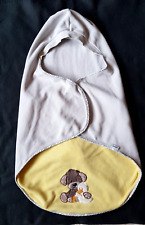 Sterntaler Einschlagdecke HUND HANNO & ENTE EDDA Pucksack 3-Punkt-Gurt Maxi Cosi