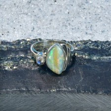Boulder Opal Ring, 925er
