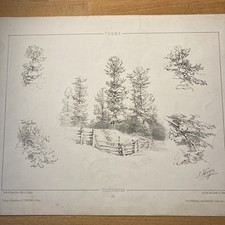 Lithografie von Joseph Höger