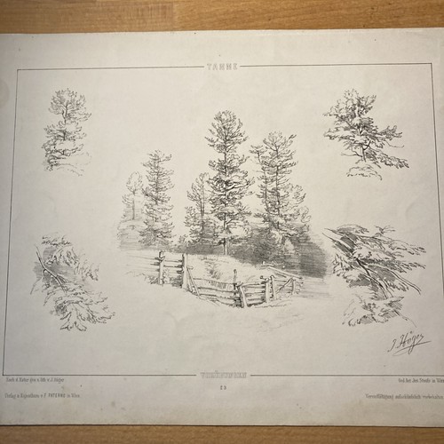 Lithografie von joseph - von, höger
