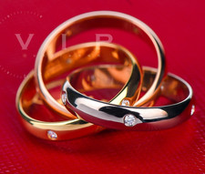 CARTIER TRINITY BAGUE RING 18K