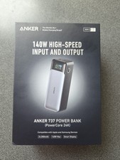 Anker Powerbank 737 24000mAh USB-C Externer Akku PowerCore 24k Inkl. Case