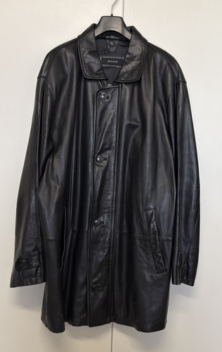 Leder kurzmantel vom - leder,