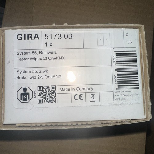 Gira wippe 517303 - knx, taster