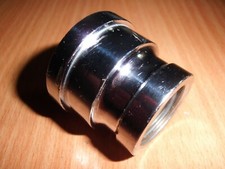 Rohr Gewinde Reduzierstück Messing verchromt ¾“ auf ½“ Zoll Innengewinde