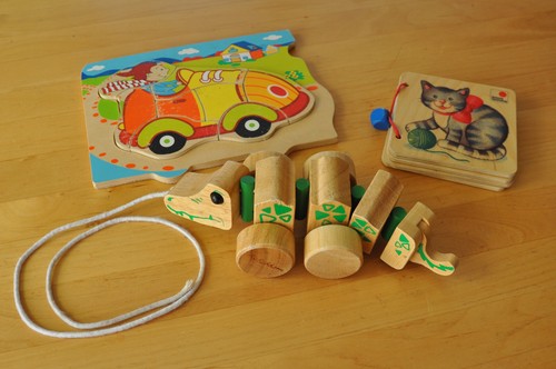 Holzspielzeug paket holzpuzzle - paket,
