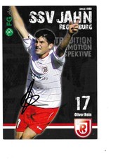 Oliver Hein - Autogramm Karte signiert - Fußball Abwehr SSV Jahn Regensburg