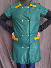 Nylon Dederon kittel schürze Vintage  Apron M88-Original 70er Jahre