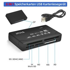 Kartenleser Speicherkarten Für SD/CF/xD/MS/TYP-C USB All in One Kartenlesegerät