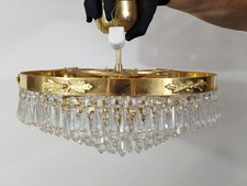 Vintage Messing Deckenlampe