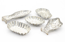 5x Alte Backformen Förmchen