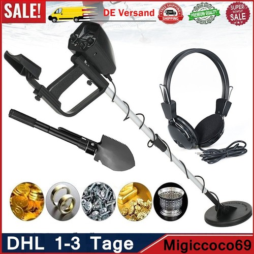 Metalldetektor set lcd gold - metalldetektor,