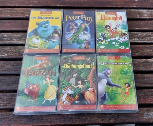 Disney hörspiel kassette - 6x,