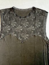 Neu Unterziehshirt  Unterhemd mit Spitze mey Gr. 46 Schwarz Top