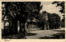 AK GRUSS AUS WESTPREUSSEN CADINEN ELBING STRASSENANSICHT UM 1930