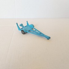 Matchbox No.9 (TP-5  TP-29) Boat Trailer Boot Anhänger ? Blau England 1970's