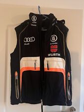 DSV Bogner Skiweste, schwarz weiss mit orange Größe 50 Kapuze abnehmbar