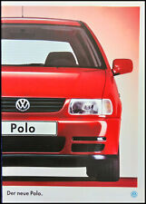 VW Polo 6N Prospekt, 1/1995, Basis, Servo, Interlagos   mit Beilage techn. Daten