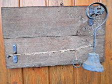 antike Ladenglocke Seilzugglocke Türglocke Haustür Glocke Größe  Ladenglocke