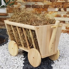 Heuwagen/Heuraufe - 29 x 21 x 19 cm - Holz