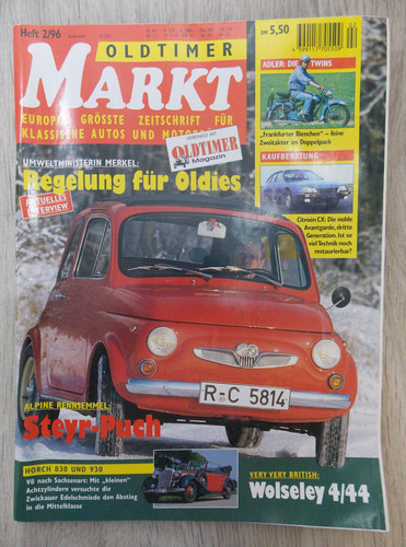 Oldtimer markt februar - markt, 1996