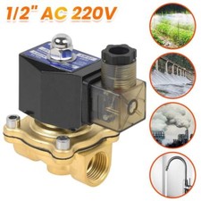 Magnetventil Messing 3/4"，