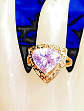 10 Kt massiver Gelbgold Ring