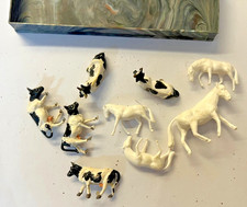 Konvolut Tiere Kühe Pferde