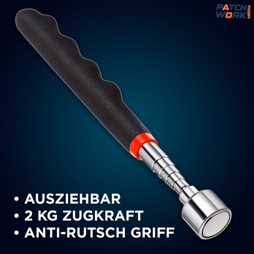 Teleskop magnetstab 18cm - magnetstab,