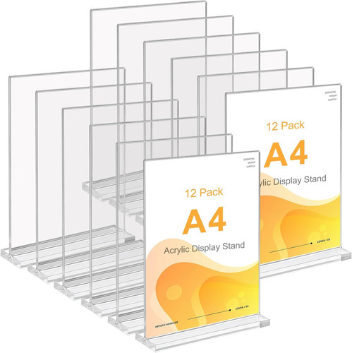 Klar acryl schild halter - schild,