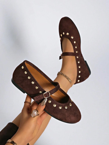 Flache damenschuhe mary jane - flache,