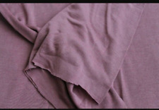 Wolle Seide Doppeljersey Mauve