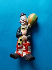 Keramik Sammelfigur Clown mit