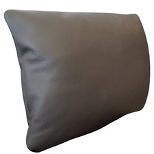 Grau echtleder sofa - grau,