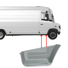 Stufe vorne Rechts für