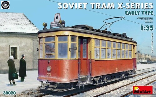 Miniart soviet tram - soviet,