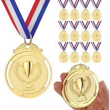 Medaille Kinder Gold 12 Stück