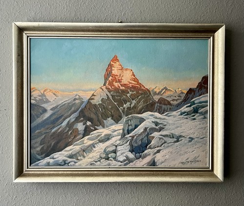 Mid-Century-Ölgemälde