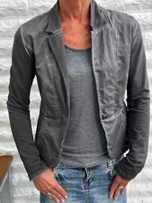 Soccx Sweatblazer grau Vintage