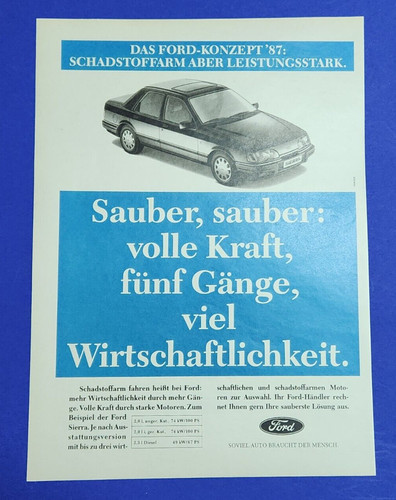 Ford sierra werbeanzeige - 4.,