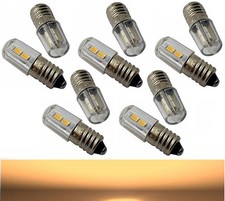 10x 2x E10 LED 6V Schraubsockel Weihnachtsstern Adventstern Beleuchtung warmweiß