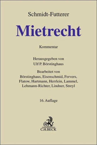 Mietrecht großkommentar des - mietrecht:,
