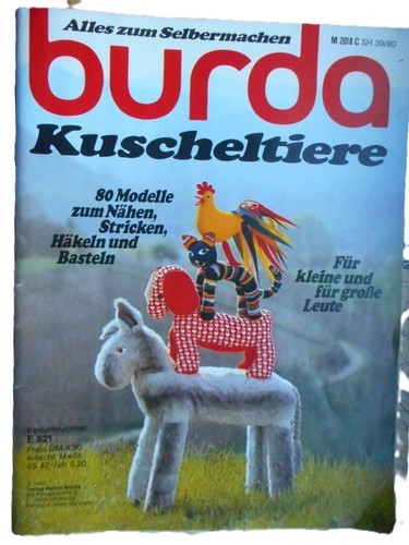 Burda kuscheltiere alles - burda, zum